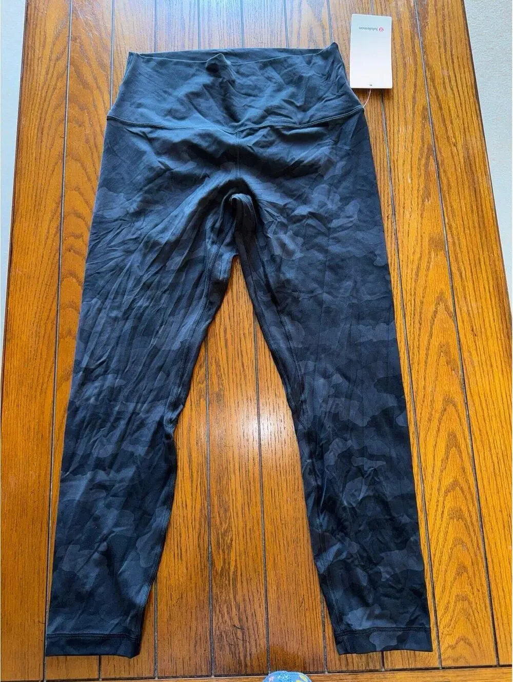 Lululemon Align High Rise 25” Heritage Camo Black Size 10 NWT